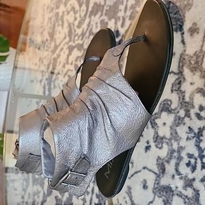 MIA Metallic Bronze Gladiator Sandals Size 8.5